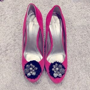BCBGENERATION pink Swede heel